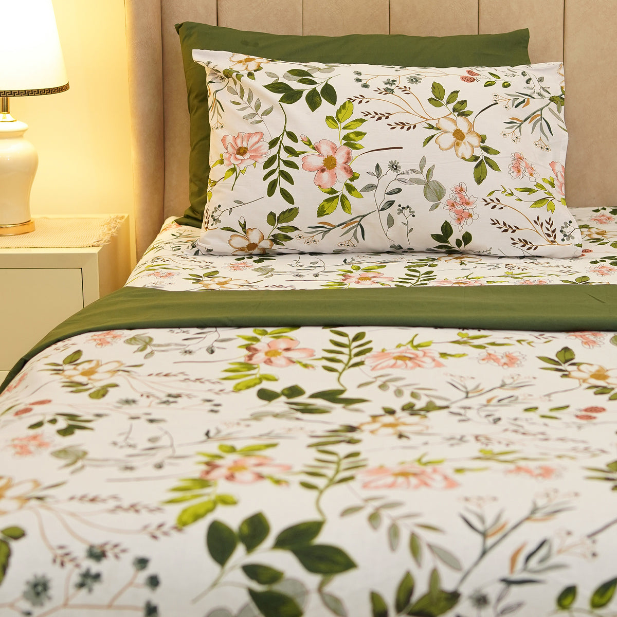 Gardenia King Bedsheet Set