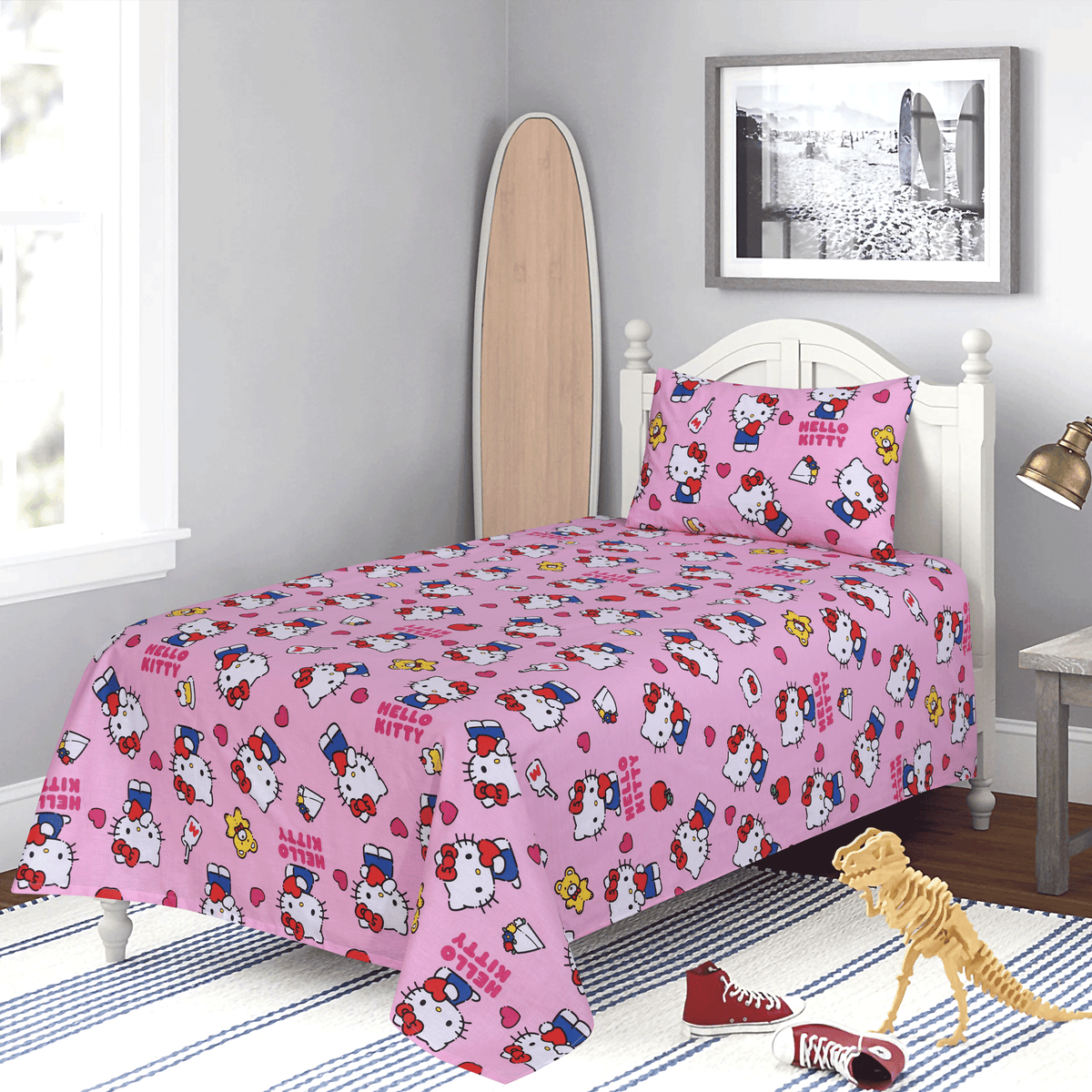 Hello kitty Kids Bedsheet Set