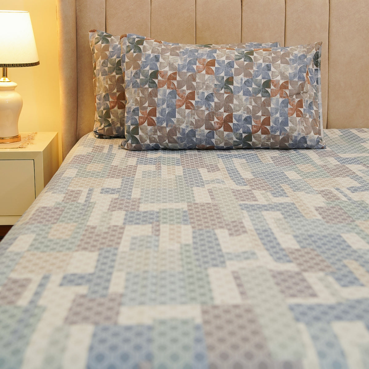 Honeycomb Single Bedsheet Set
