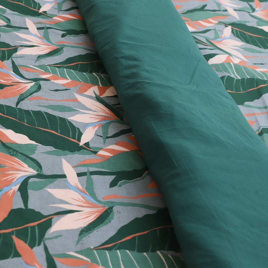 Rain Forest King Bedsheet Set