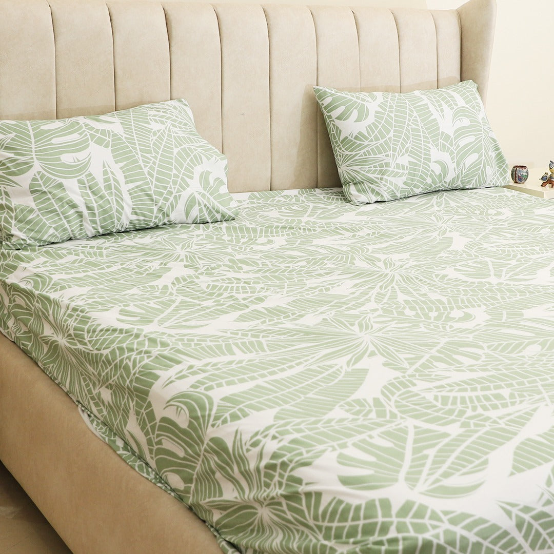 Tropical green Single Duvet Cover & Comforter Set
