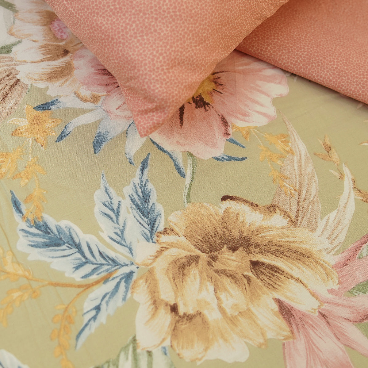 Pistachio King Duvet Cover & Comforter Set