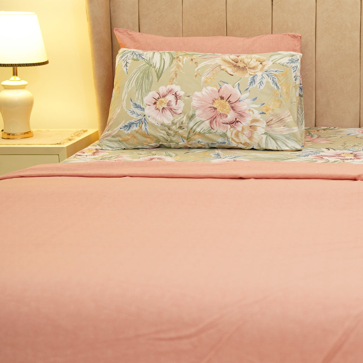 Pistachio King Bedsheet Set