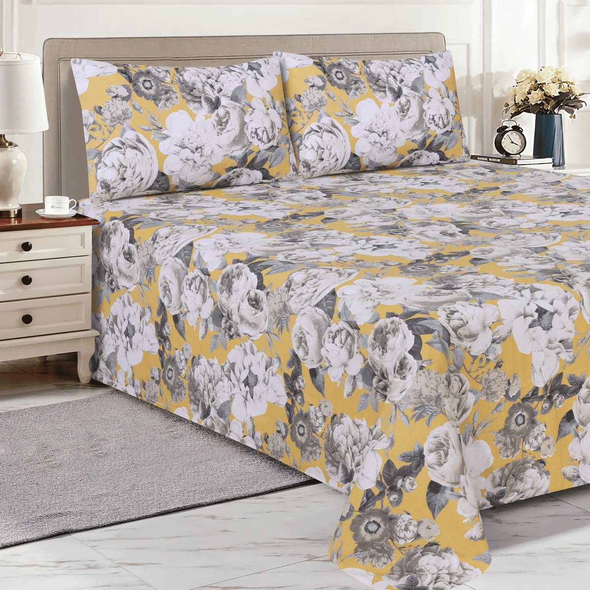 Daisy Dawn King Bedsheet Set