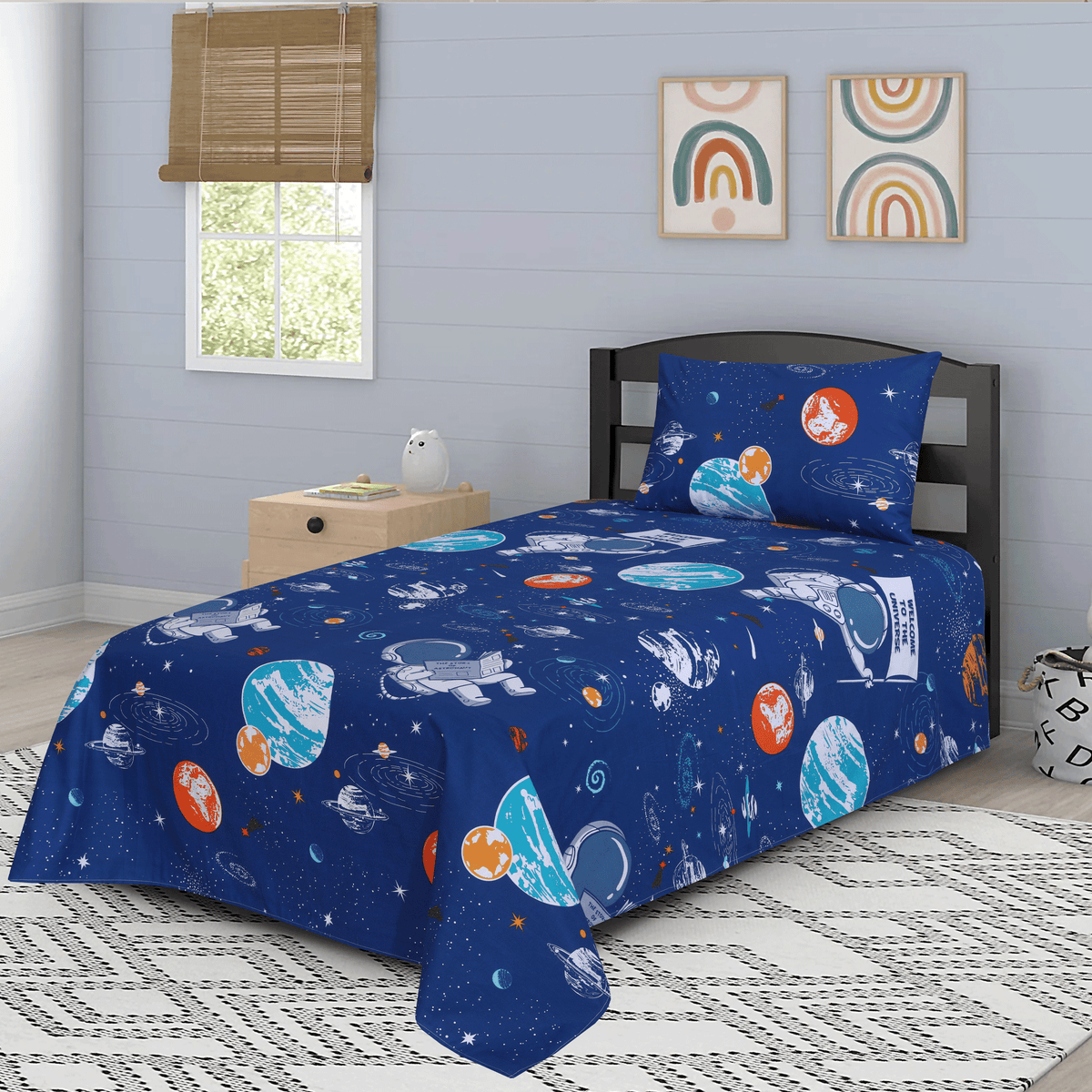 Space Voyager Kids Bedsheet Set