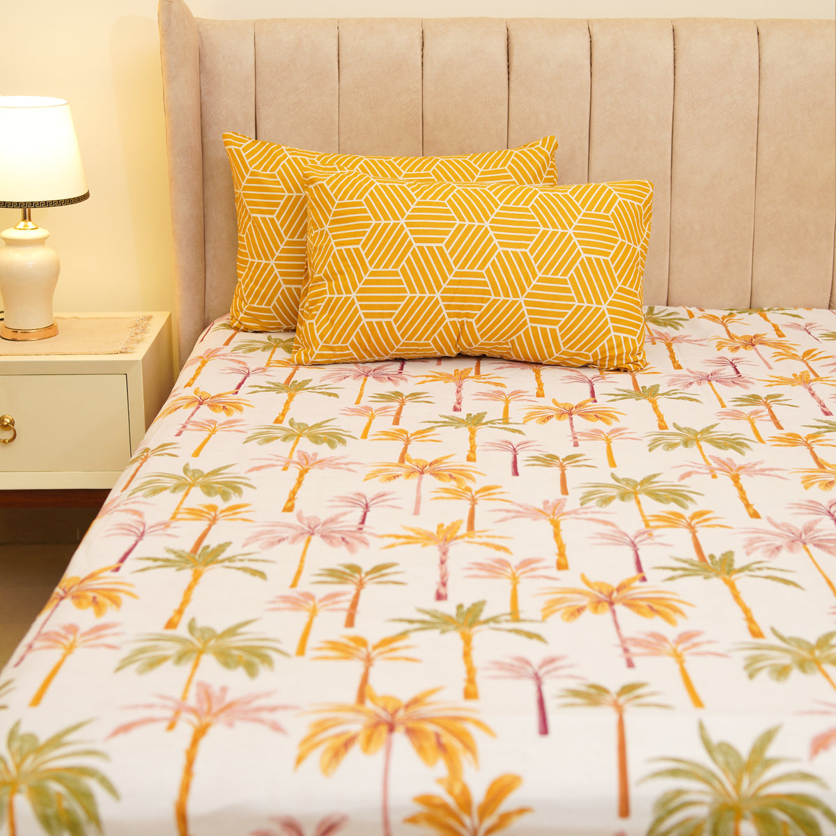 Sunny Island Single Duvet Cover & Comforter Set