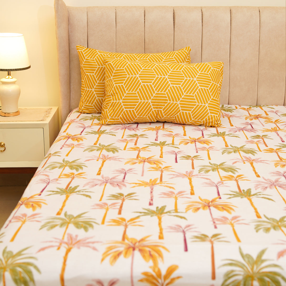 Sunny Island Single Bedsheet Set