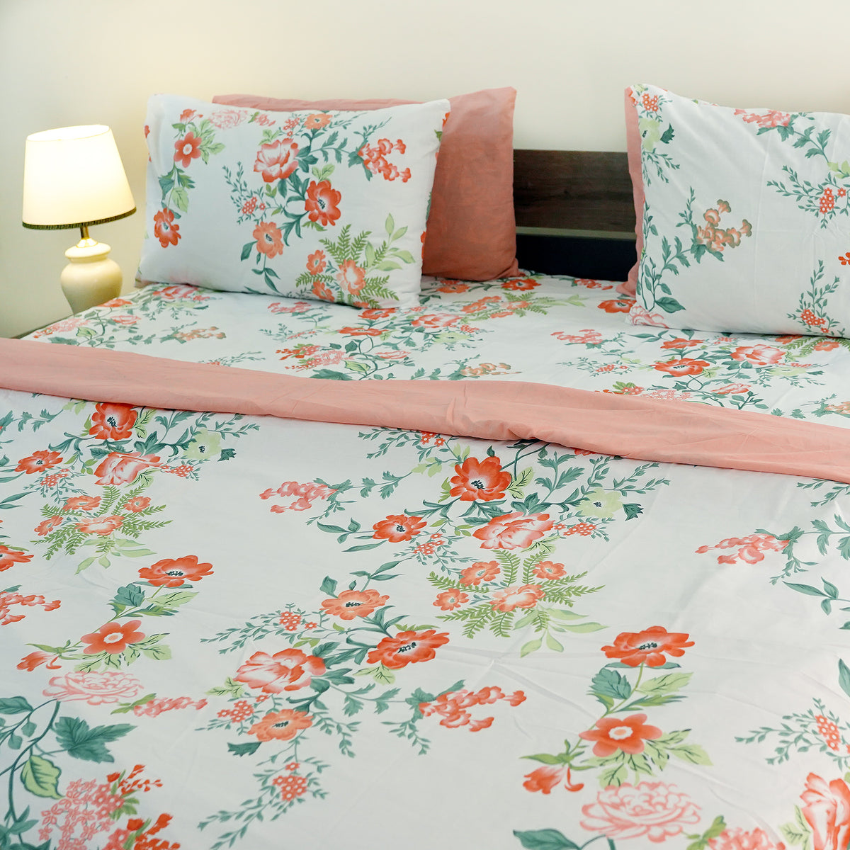 Tulip Twilight Single Bedsheet Set