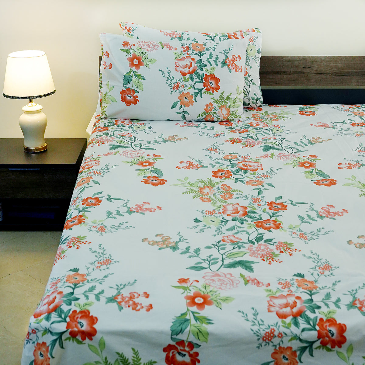 Tulip Twilight Single Bedsheet Set