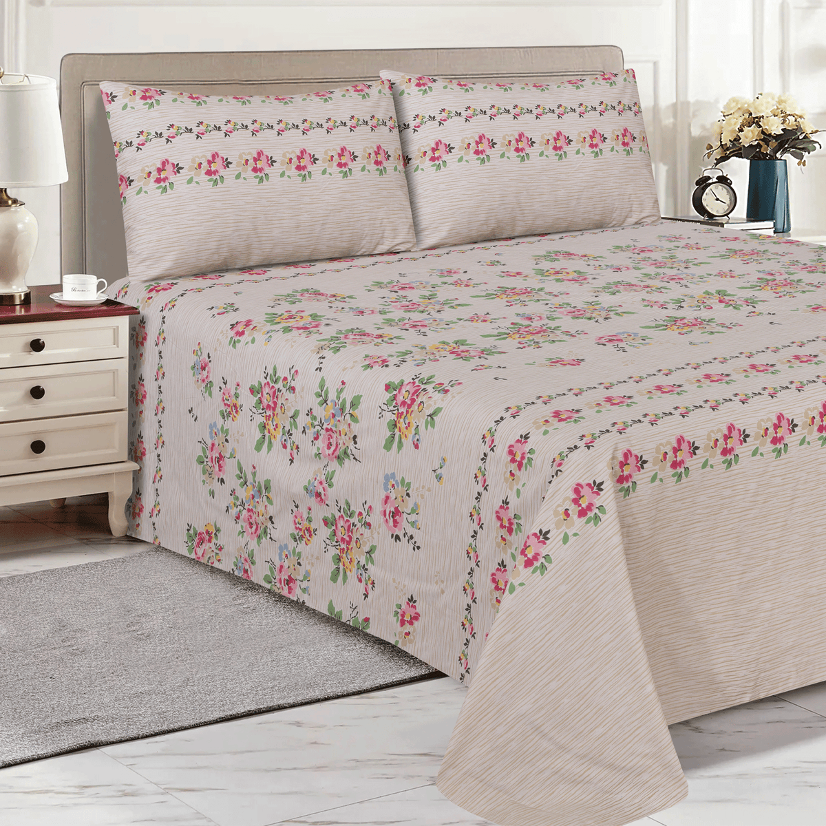 Dynasty King Bedsheet Set