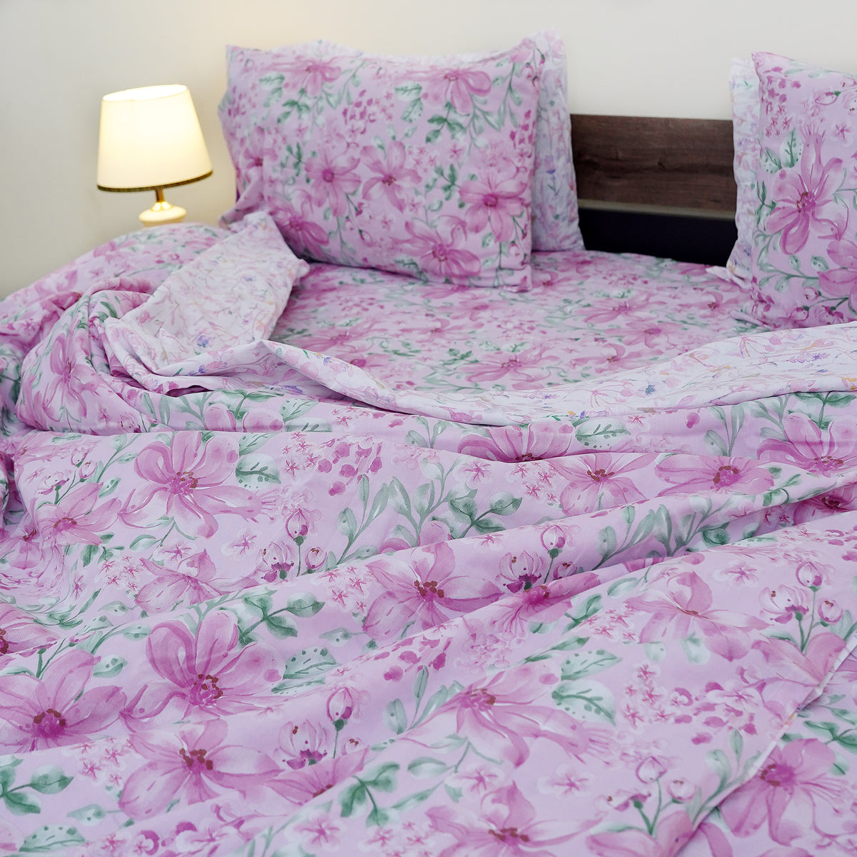 Spring BlossomKing Bedsheet Set