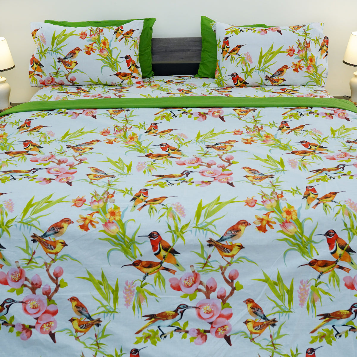 Vintage Vineyard Single Bedsheet Set