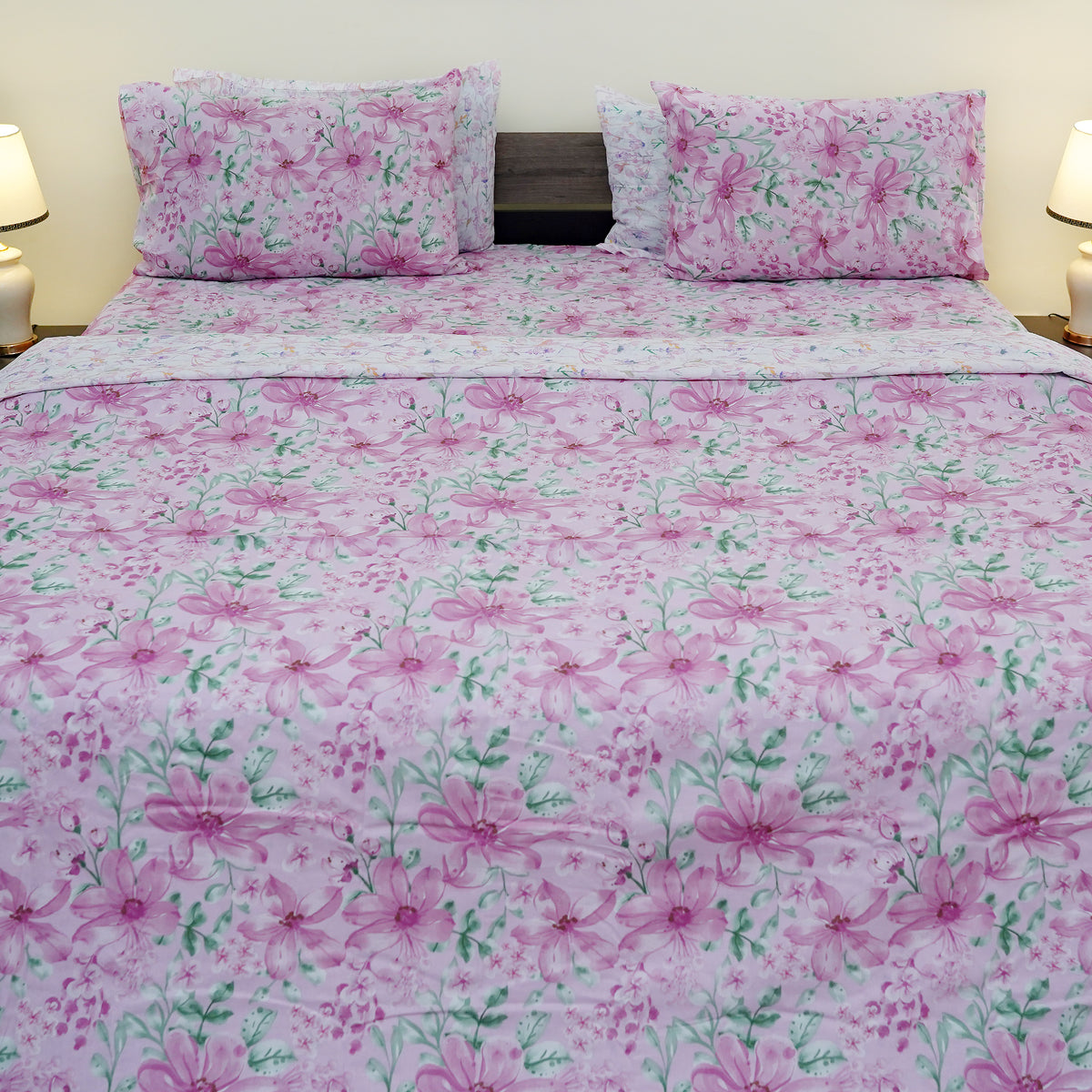 Spring Blossom Single Bedsheet Set