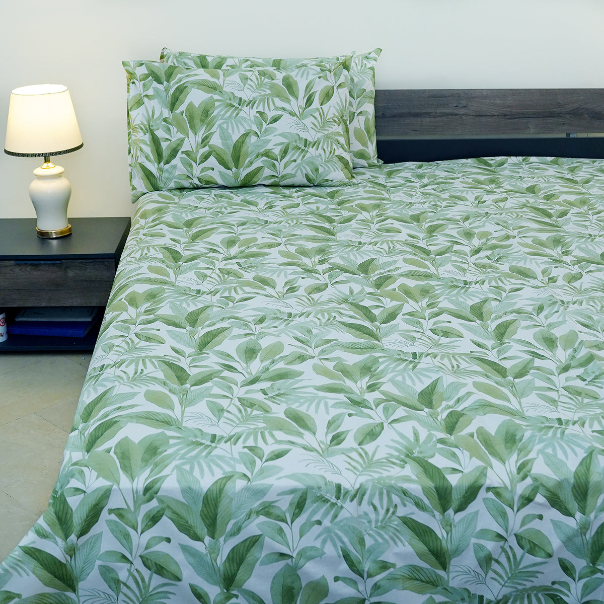 Leafy Luxe Single Bedsheet Set