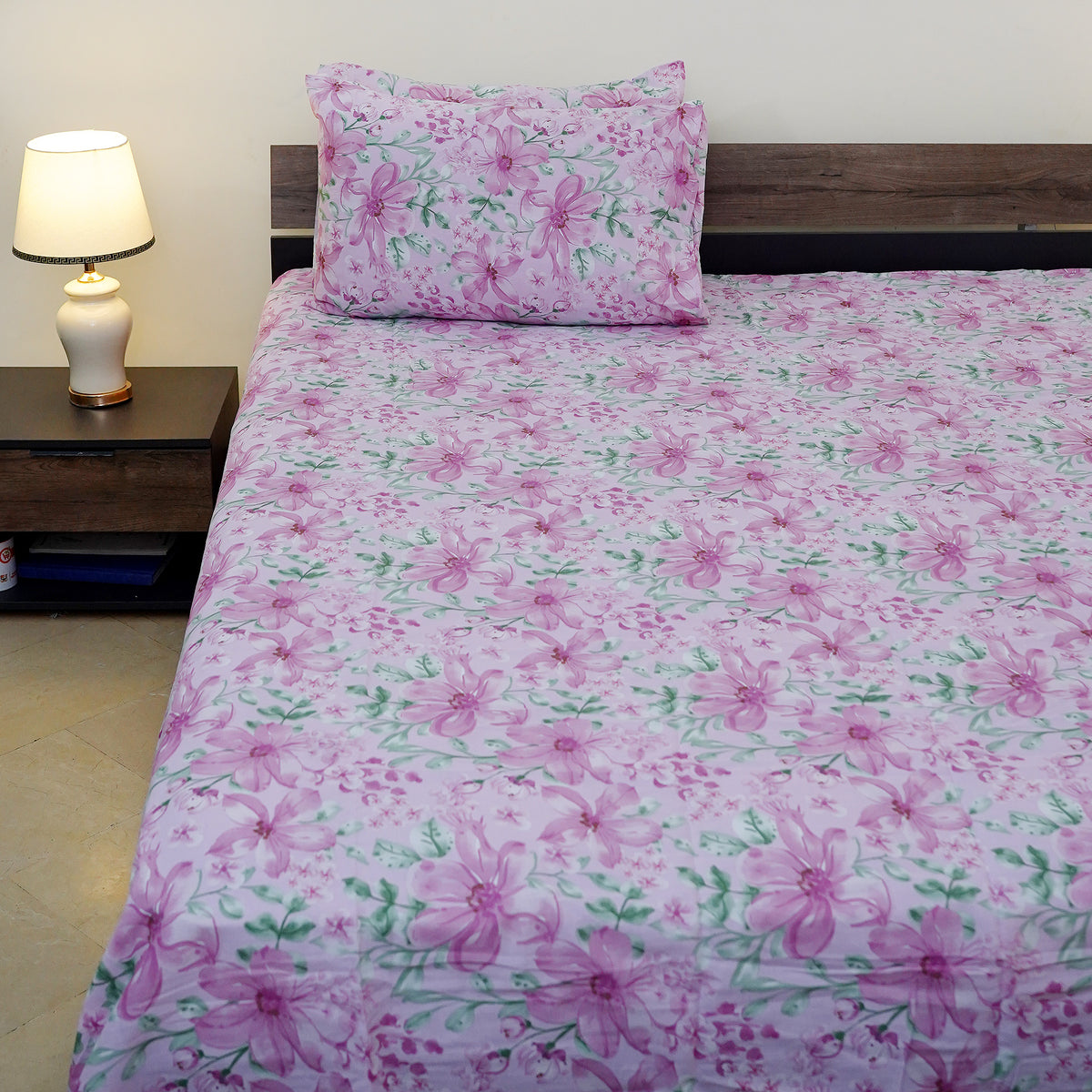 Spring Blossom Single Bedsheet Set