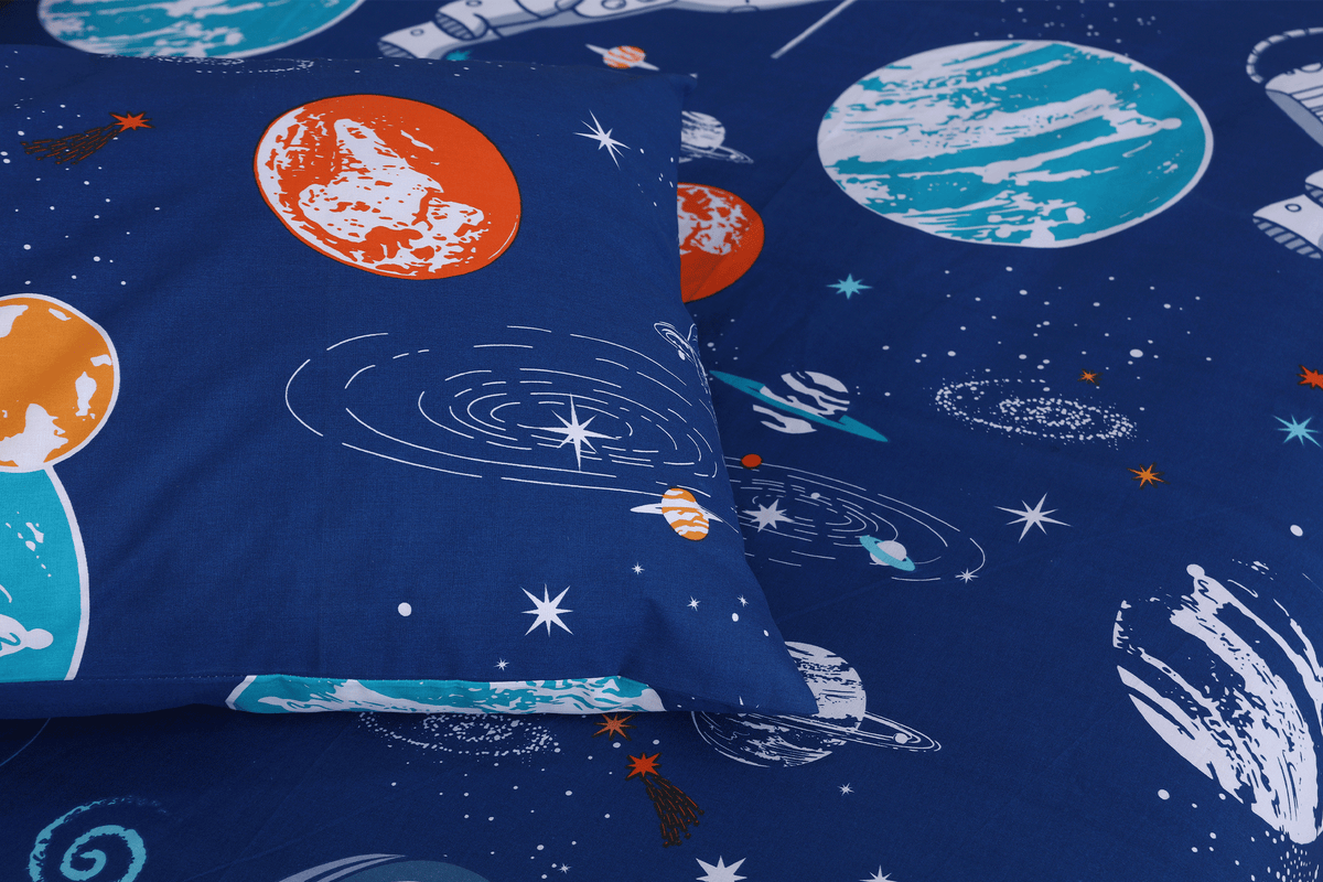 Space Voyager Kids Bedsheet Set