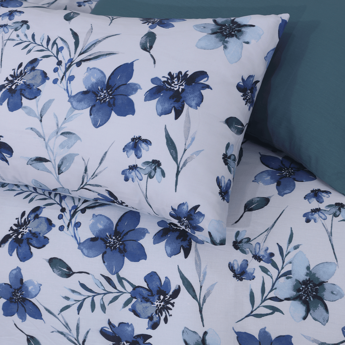 Midnight Bloom King Duvet Cover & Comforter Set