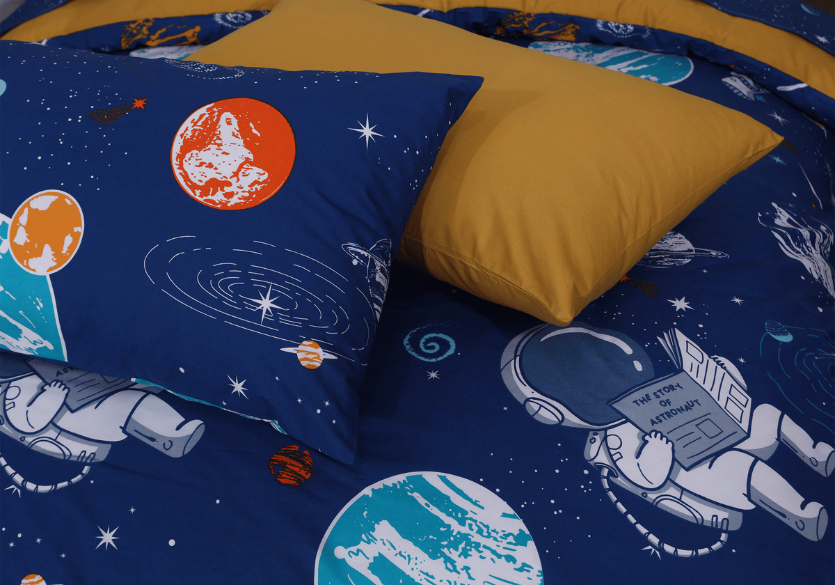 Space Voyager Kids Bedsheet Set