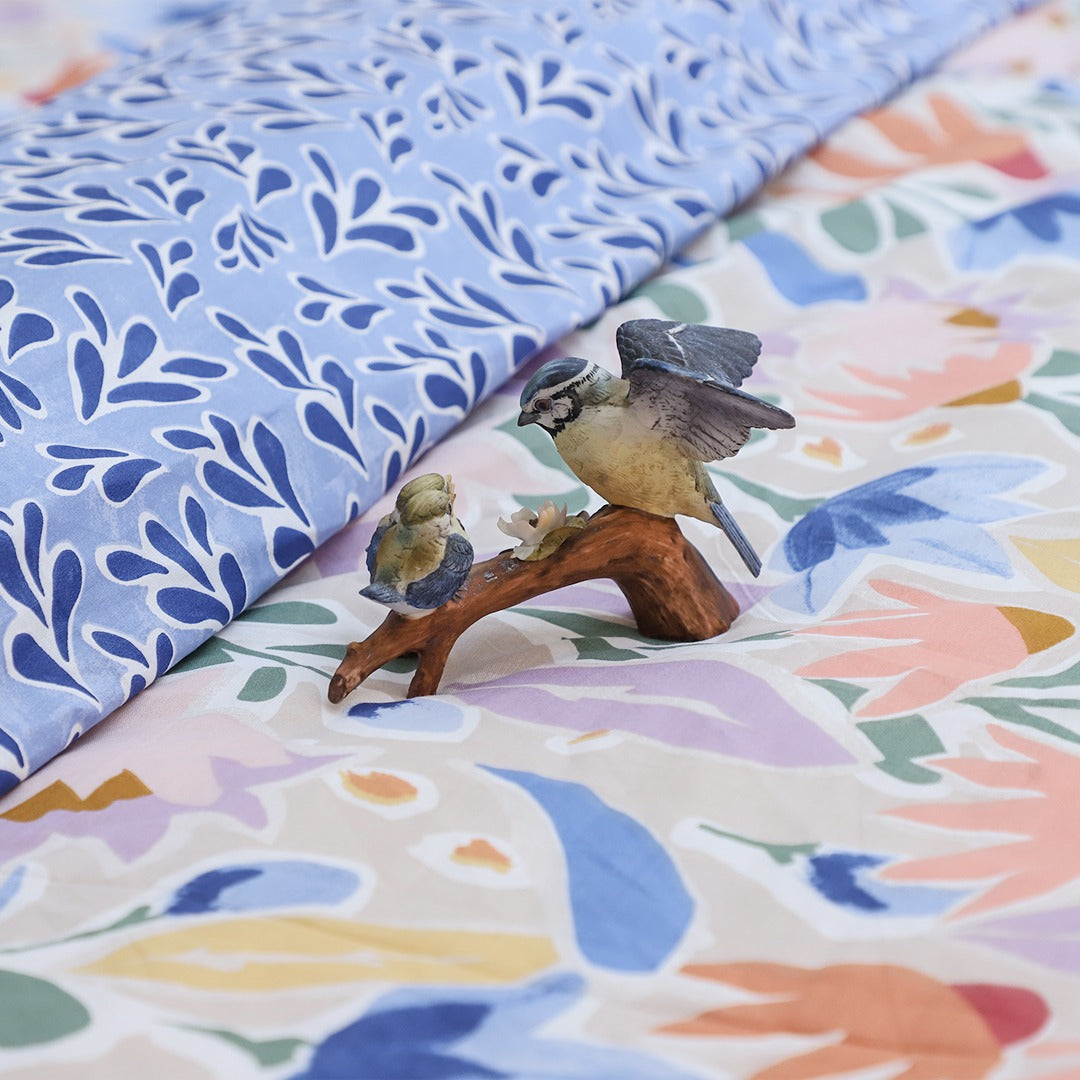 Tropical Flora Single Bedsheet Set