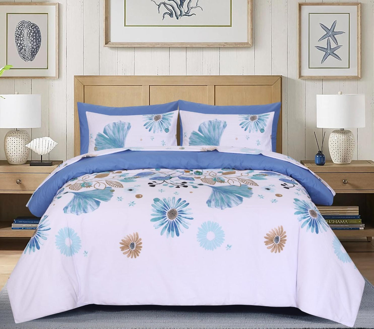 Harmony Hues King Bedsheet Set