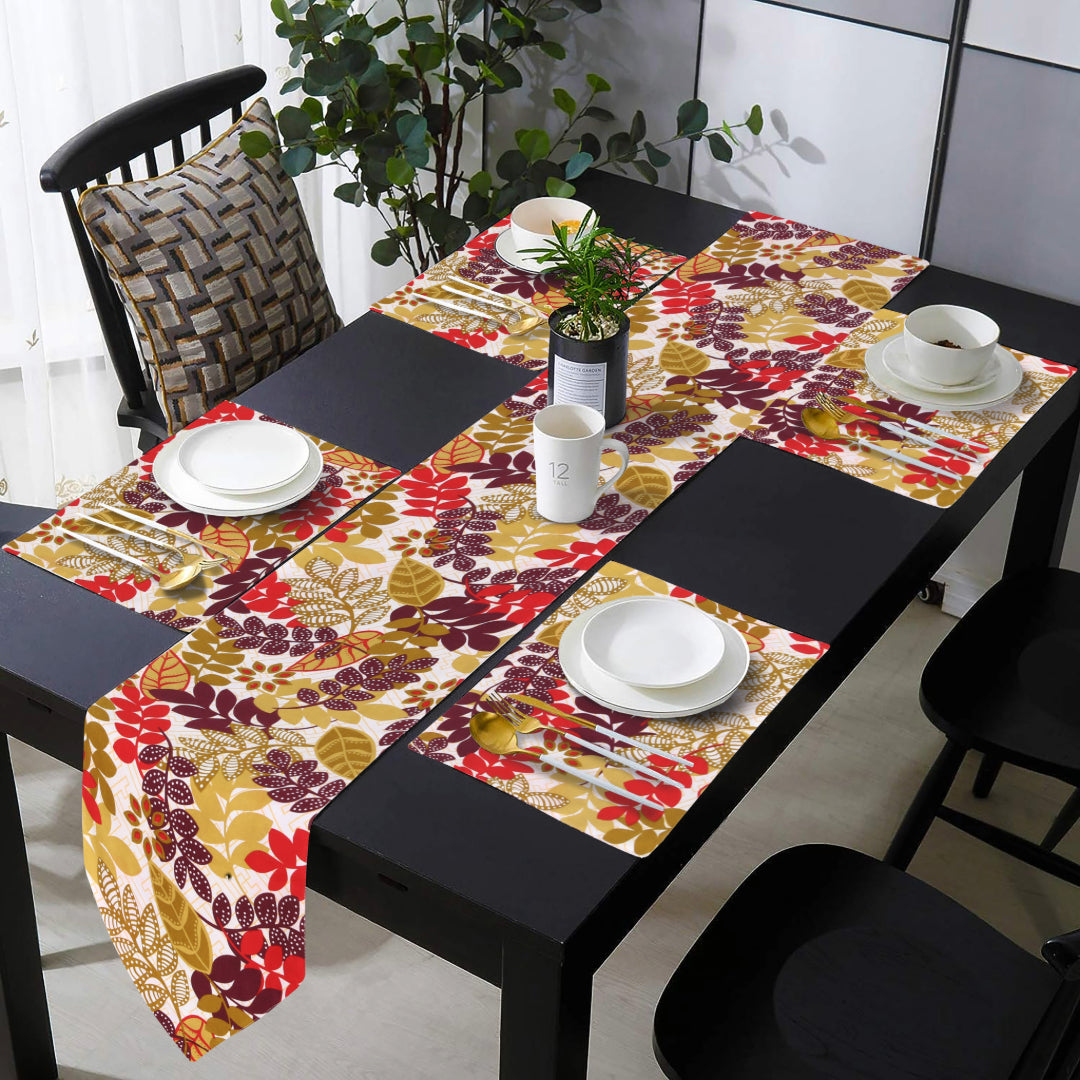 Bahaar Table Runner & Mats Set