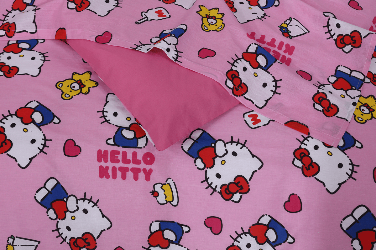 Hello kitty Kids Bedsheet Set