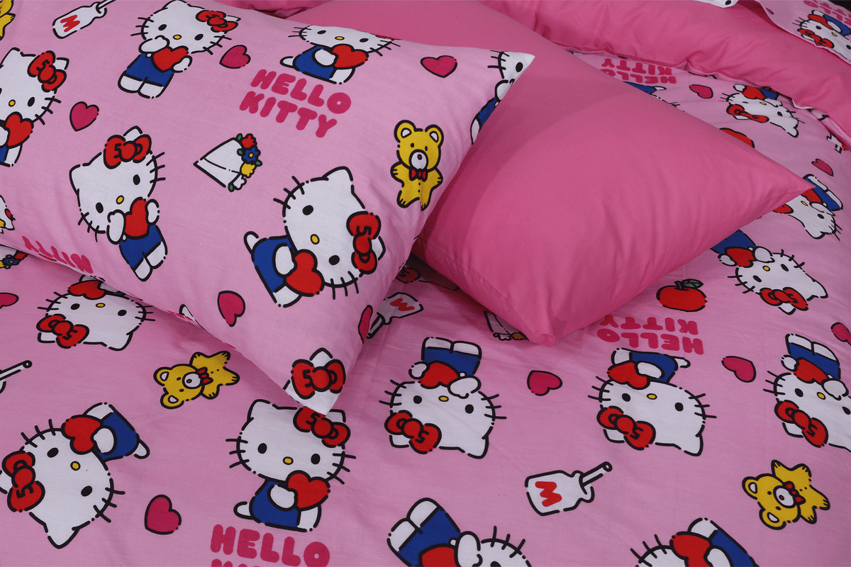 Hello kitty Kids Bedsheet Set