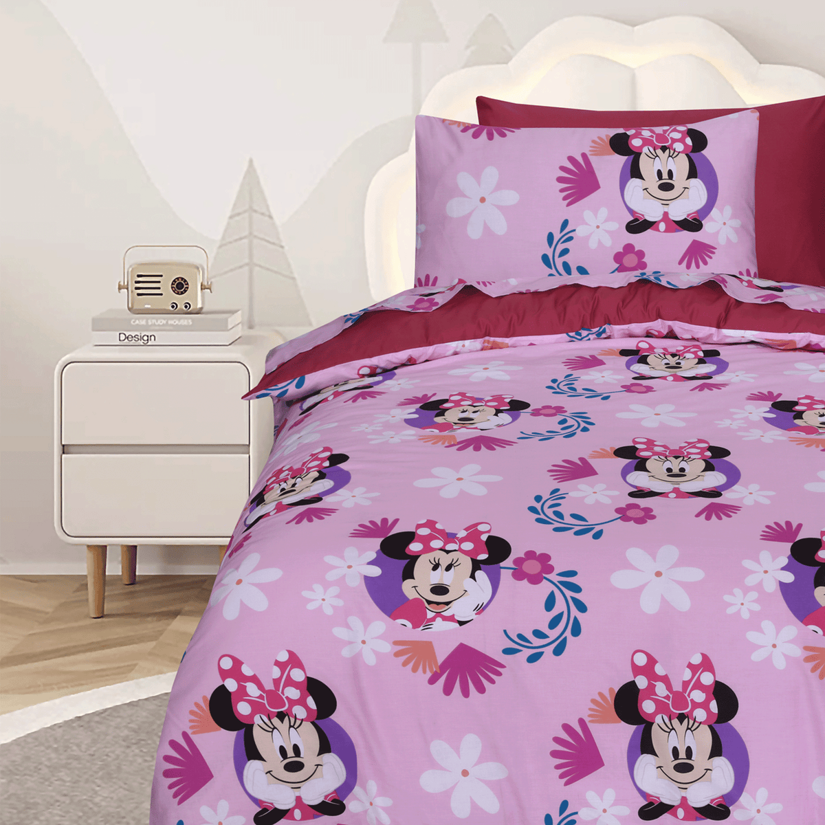 Minnie Dreams Kids Duvet Cover & Comforter Set