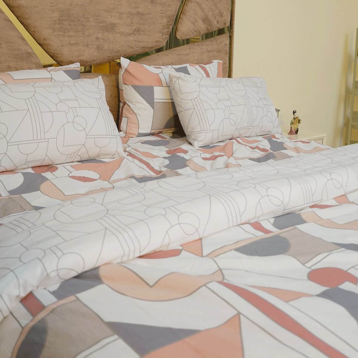 Mondrian King Duvet Cover & Comforter Set