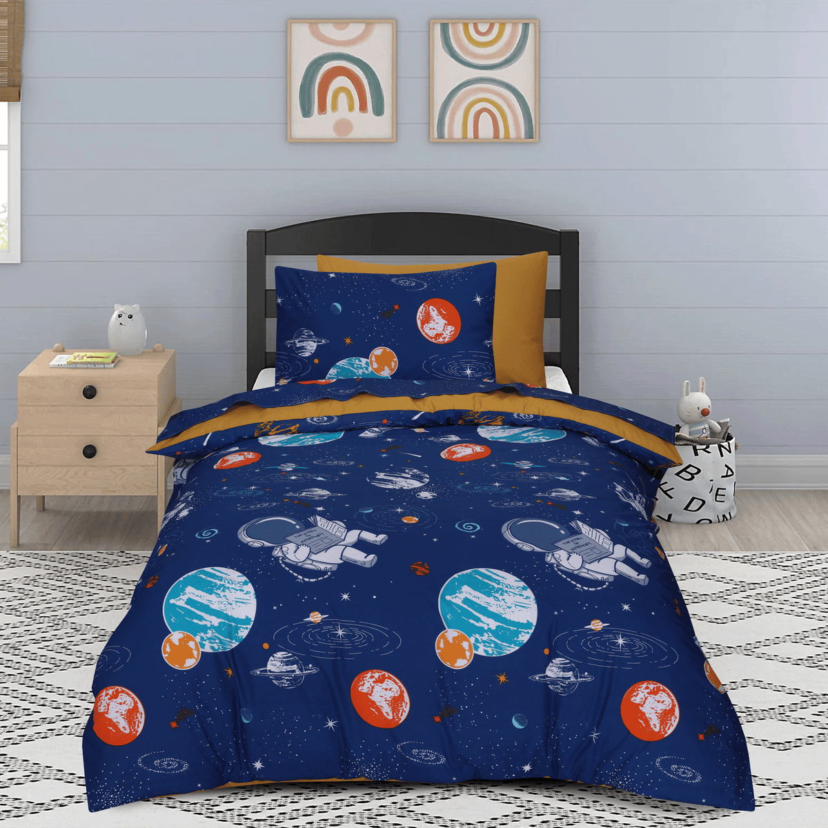 Space Voyager Kids Bedsheet Set