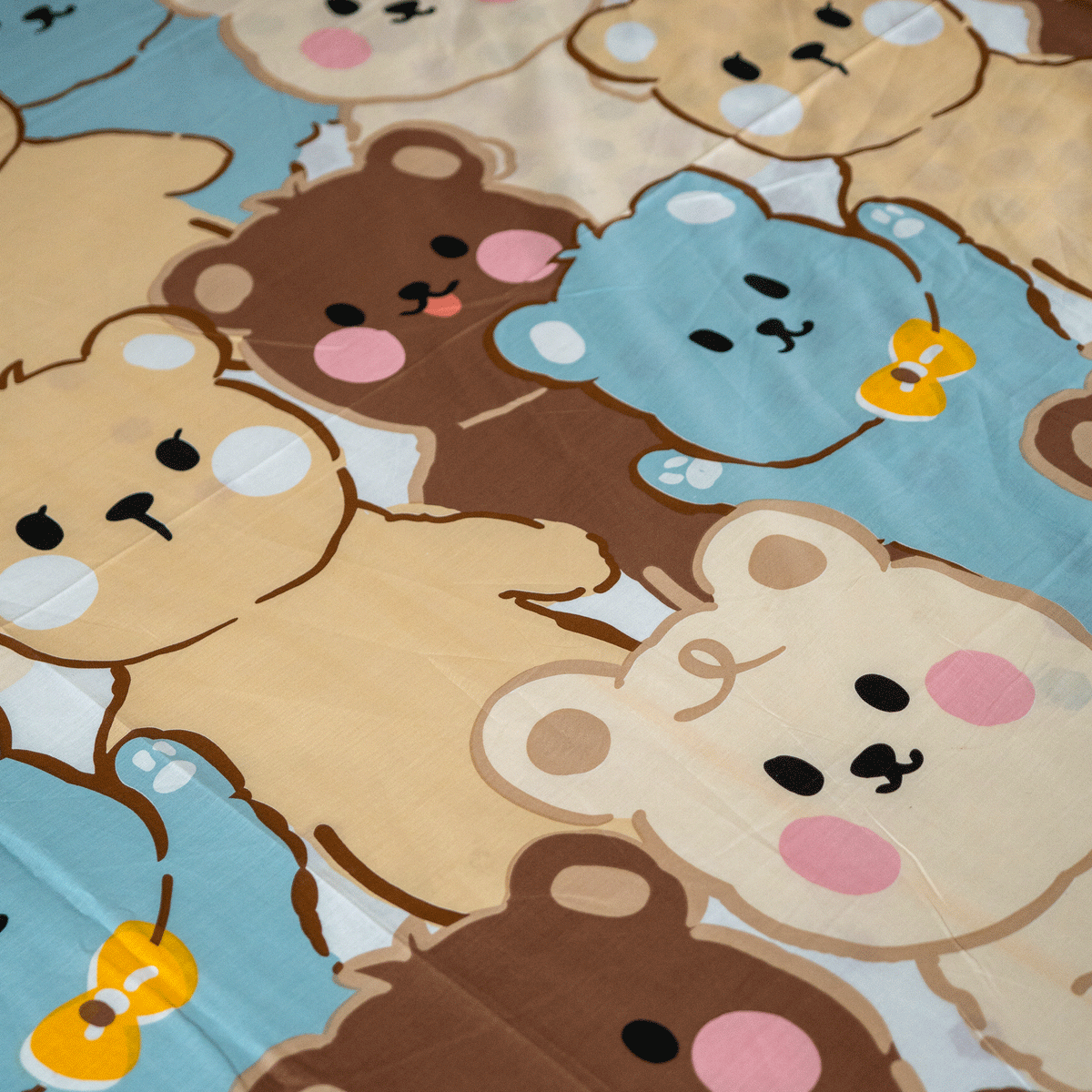 Teddy Bear Kids Duvet Cover & Comforter Set