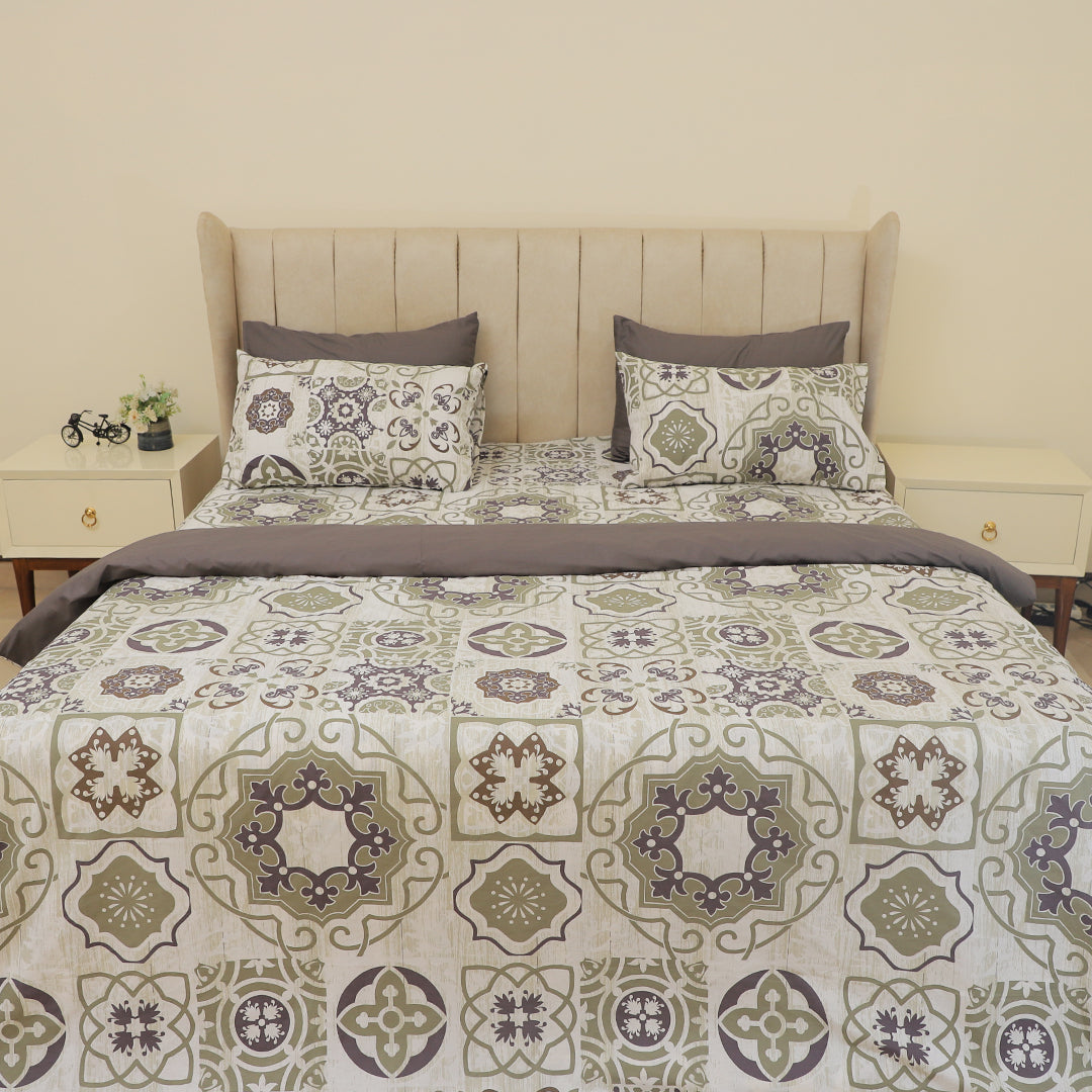 Mosaic Single Bedsheet Set