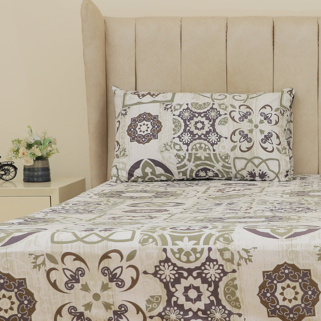Mosaic Single Bedsheet Set