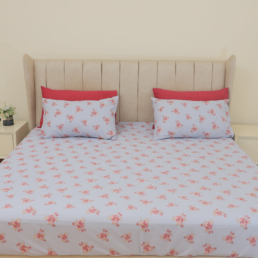 Oasis Floral Single Bedsheet Set