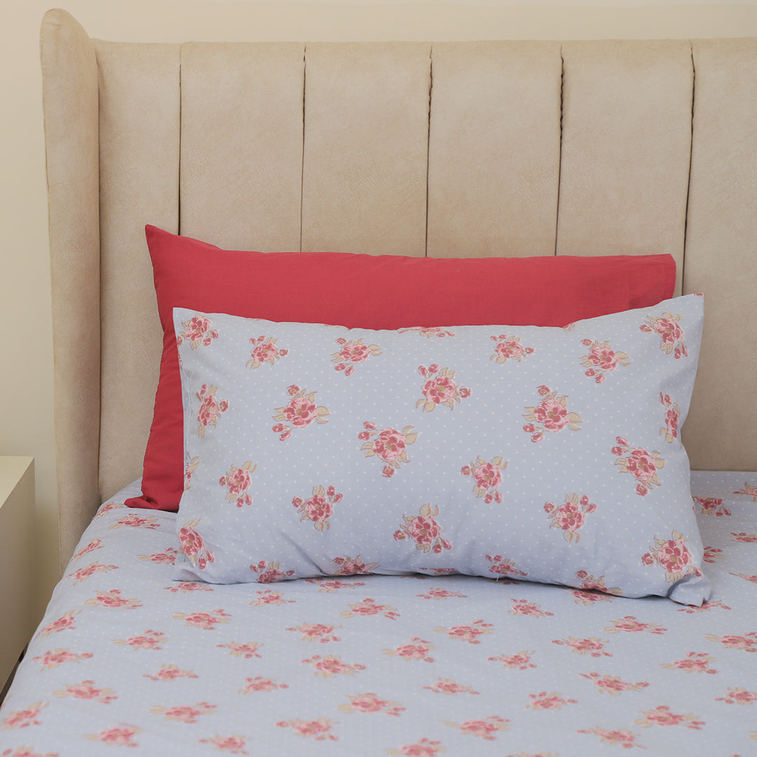Oasis Floral Single Bedsheet Set