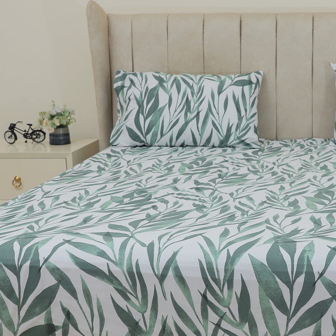 Evergreen Single Bedsheet Set