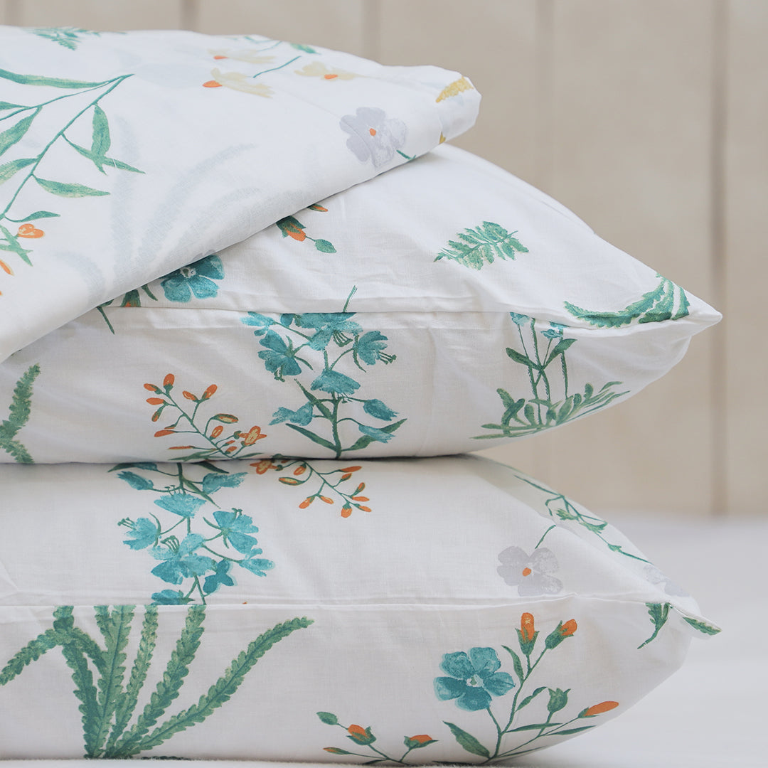 Flora & Fauna King Bedsheets Set