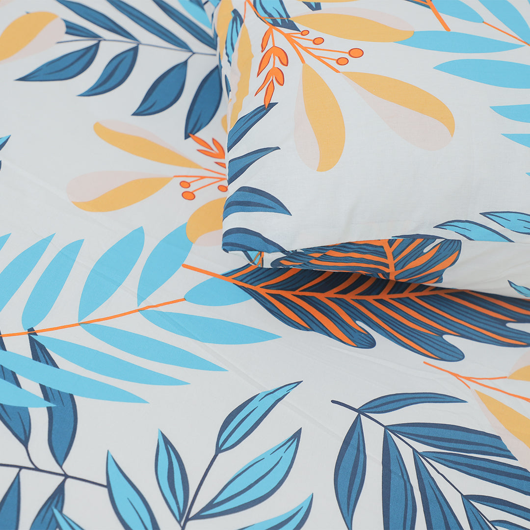 Tropical Palm King Duvet Cover & Comforter Set