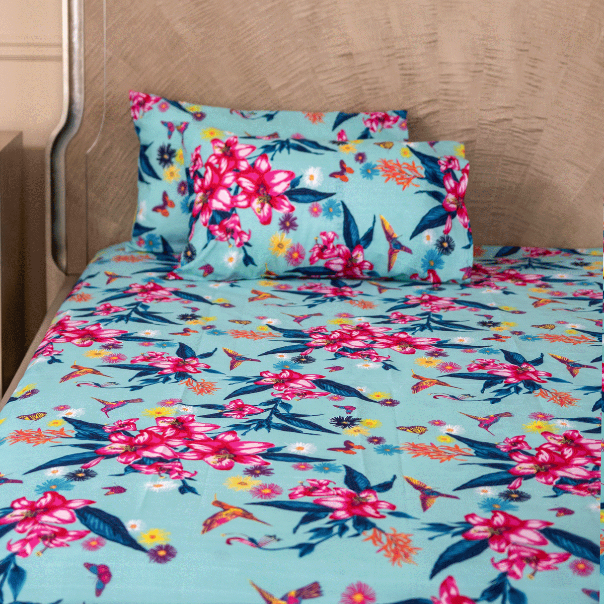 Spring Vintage Single Bedsheet Set