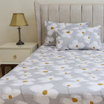 Plumeria Single Bedsheet Set