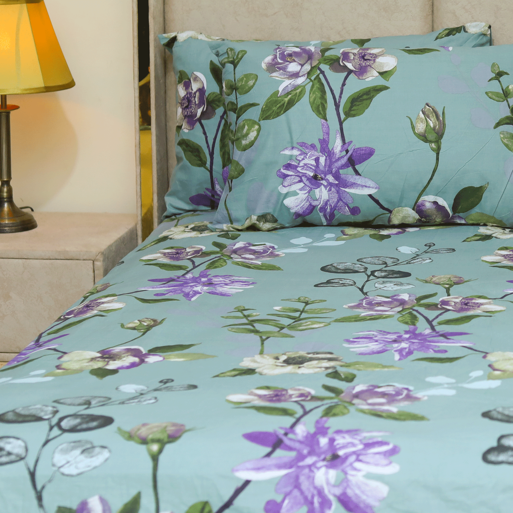 Dahlia Single Duvet Cover & Comforter Set ThePillowCase