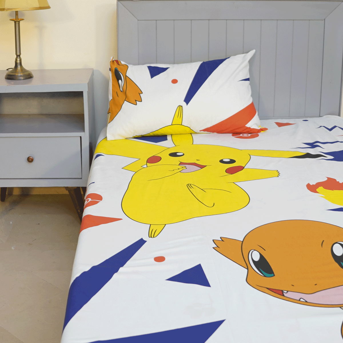 Pokemon Kids Bedsheet Set